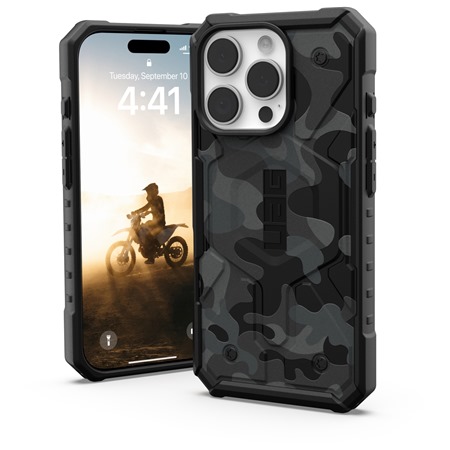 UAG Pathfinder SE odoln zadn kryt s podporou MagSafe pro Apple iPhone 16 Pro ern / maskov