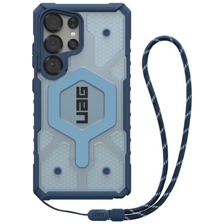 UAG Pathfinder Lanyard odoln zadn kryt s podporou MagSafe a poutkem pro Samsung Galaxy S25 Ultra modr