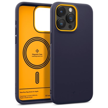 Spigen Caseology Nano Pop Mag zadn kryt s podporou MagSafe pro Apple iPhone 15 Pro Max modr