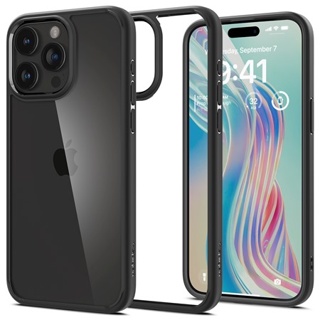 Spigen Ultra Hybrid zadn kryt pro Apple iPhone 15 Pro ern