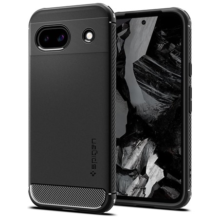 Spigen Rugged Armor odoln zadn kryt pro Google Pixel 8a ern