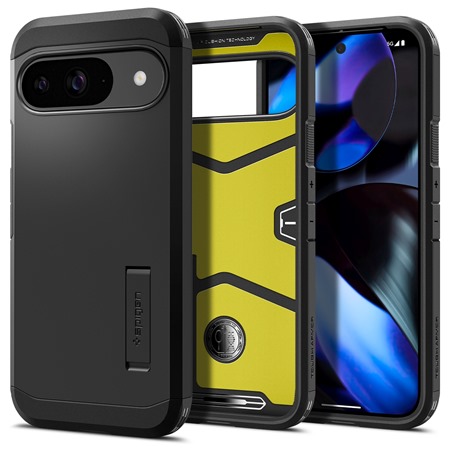 Spigen Tough Armor odoln zadn kryt pro Google Pixel 9 / 9 Pro ern