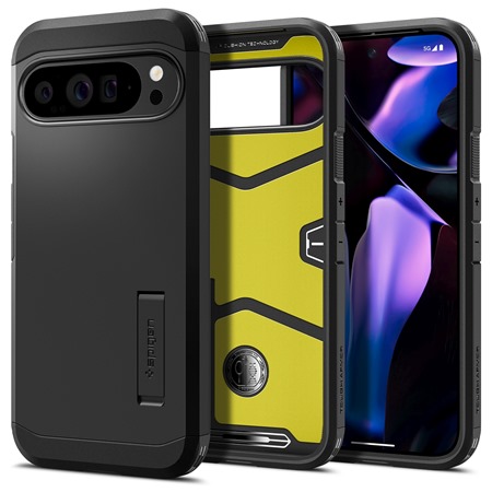 Spigen Tough Armor odoln zadn kryt pro Google Pixel 9 Pro XL ern