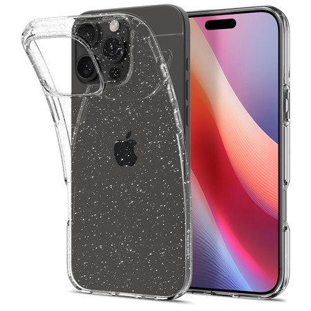 Spigen Liquid Crystal Glitter zadn kryt pro Apple iPhone 16 Pro ir