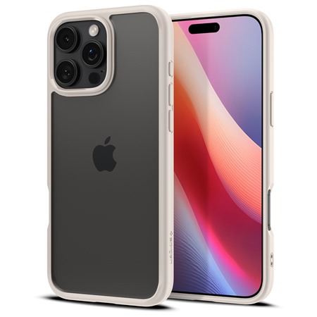 Spigen Ultra Hybrid zadn kryt pro Apple iPhone 16 Pro titanov