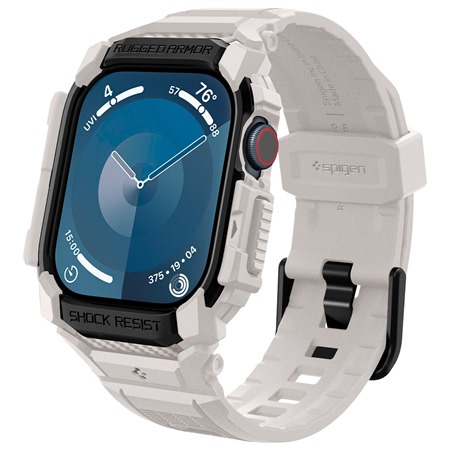 Spigen Rugged Armor Pro kompletn pouzdro s emnkem pro Apple Watch Series 10 42mm bov