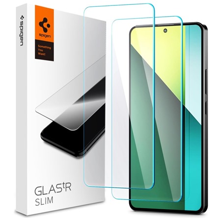 Spigen Glass.tR Slim tvrzen sklo pro Xiaomi Redmi Note 13 Pro 5G 2ks ir