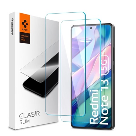 Spigen Glass.tR Slim tvrzen sklo pro Xiaomi Redmi Note 13 5G 2ks ir