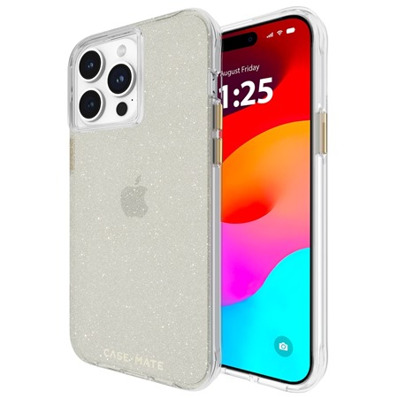 Case Mate Sheer Crystal odoln zadn kryt pro Apple iPhone 15 Pro Max zlat