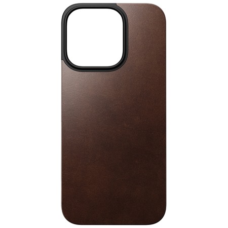 Nomad Magnetic Leather Back koen krytka zad pro Apple iPhone 16 Pro hnd