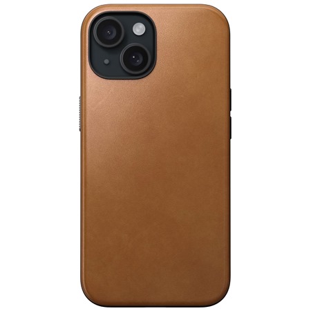 Nomad Modern Leather koen zadn kryt pro Apple iPhone 15 svtle hnd