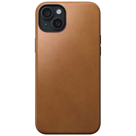 Nomad Modern Leather koen zadn kryt pro Apple iPhone 15 Plus svtle hnd