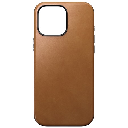 Nomad Modern Leather koen zadn kryt pro Apple iPhone 16 Pro Max svtle hnd