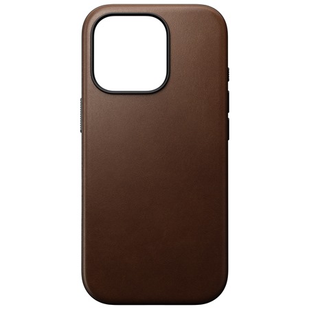 Nomad Modern Leather koen zadn kryt pro Apple iPhone 16 Pro hnd