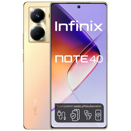 Infinix Note 40 8GB / 256GB Dual SIM Titan Gold - znovn