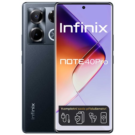 Infinix Note 40 Pro 12GB / 256GB Dual SIM Obsidian Black