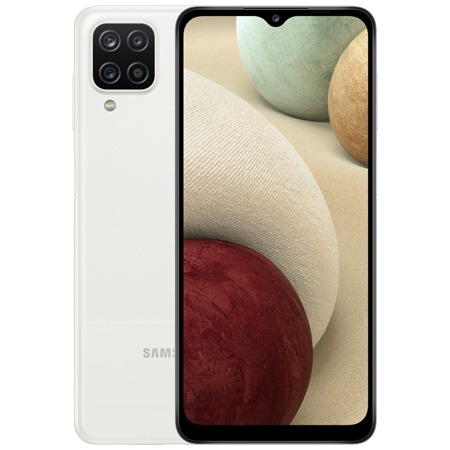 Samsung Galaxy A12 4GB / 128GB Dual SIM White (SM-A127FZWKEUE)
