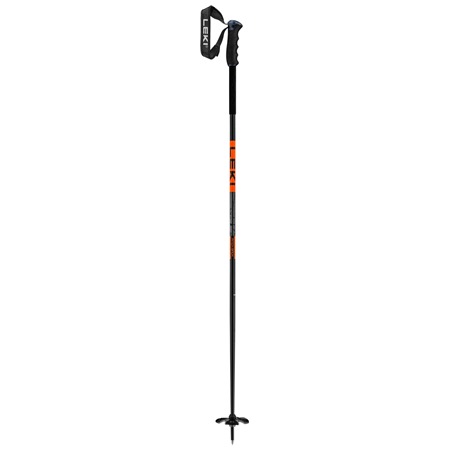 LEKI Pitch Back, black-neonorange-dark anthracite, 110 cm