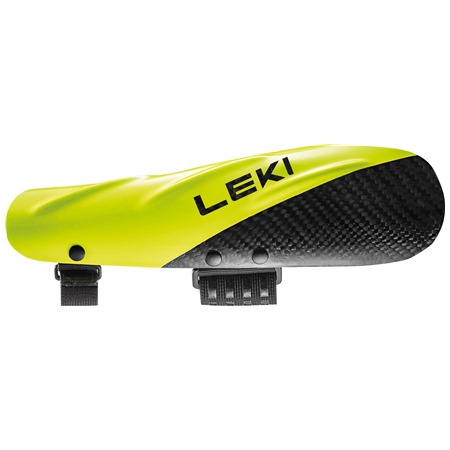 LEKI Forearm Protector Carbon 2.0 Big, carbon structure-neonyellow, Big