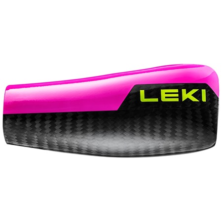 LEKI Forearm Protector Carbon Flex 3.0 Big, carbon structure-neonpink, Big