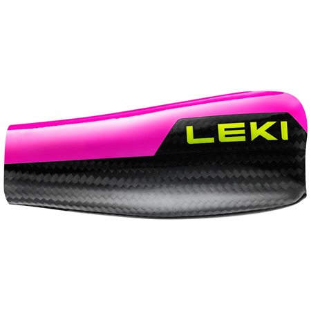 LEKI Forearm Protector Carbon Flex 3.0 Small, carbon structure-neonpink, Small