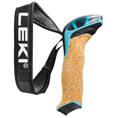 LEKI Aergon Air Foam | Neoprene Strap, mint-black, 16 mm