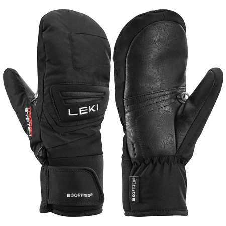 LEKI Griffin 3D Junior Mitt, black, 4.0