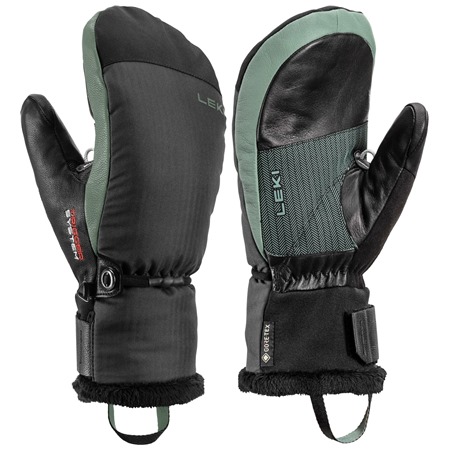 LEKI Lantana 3D GTX Women Mitt, graphite-dusty green, 6.0