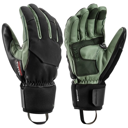 LEKI Hevon 3D, black-dusty green, 6.5