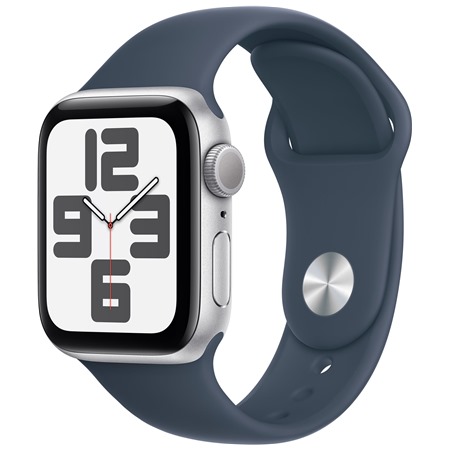 Apple Watch SE 2023 40mm Silver / Storm Blue M / L