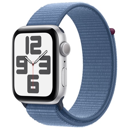 Apple Watch SE 2023 44mm Silver / Winter Blue Loop