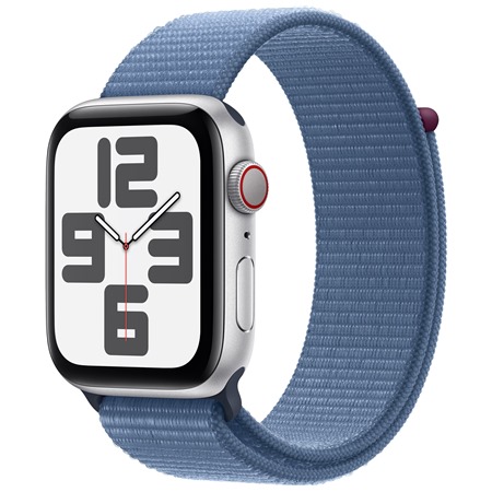 Apple Watch SE 2023 Cellular 44mm Silver / Winter Blue Loop