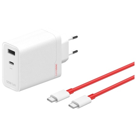 OnePlus SuperVOOC Dual Ports 120W USB-C/USB-A nabjeka s kabelem bl