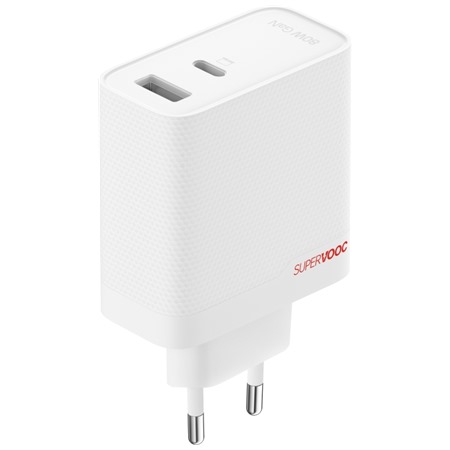 OnePlus SuperVOOC GaN Charger 80W USB-C/USB-A nabjeka s kabelem bl