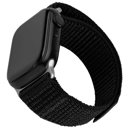 FIXED Nylon Sporty Strap nylonov emnek pro Apple Watch Ultra / 2 49mm ern