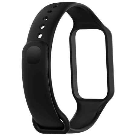 Xiaomi silikonov emnek pro Xiaomi Smart Band 8 Active / Redmi Smart Band 2 ern