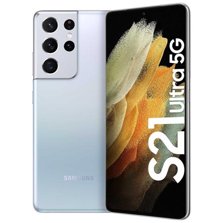 Samsung Galaxy S21 Ultra 5G 12GB / 128GB Phantom Silver (SM-G998BZSDEUE)