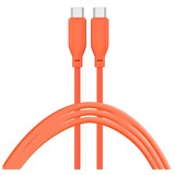 4smarts High Flex USB-C / USB-C, 1,5m, 60W oranov kabel