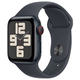 Apple Watch SE 2024 Cellular 40mm Midnight + Midnight Sport Band M/L