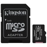 Kingston microSDXC 512GB Canvas Select Plus + SD adaptr