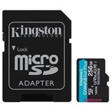 Kingston microSDXC 256GB Canvas Go! Plus + SD adaptr