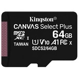Kingston microSDXC 64GB Canvas Select