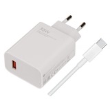 Xiaomi MDY-11-EZ USB-A 33W nabjeka s kabelem USB-C bl, bulk