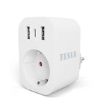 TESLA Smart Plug SP300 3 USB chytr zsuvka s dlkovm ovldnm