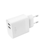 FIXED Smart Rapid Charge 17W nabíječka s kabelem USB-C bílá