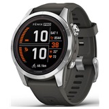 Garmin fenix 7S Pro Solar Silver Black