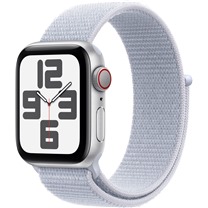 Apple Watch SE 2024 40mm Silver + Blue Cloud Sport Loop