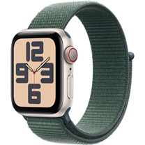 Apple Watch SE 2024 40mm Starlight + Lake Green Sport Loop