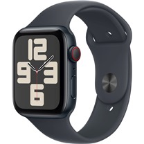 Apple Watch SE 2024 44mm Midnight + Midnight Sport Band M/L