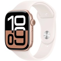 Apple Watch Series10 Cellular 46mm Rose Gold + Light Blush Sport Band M/L